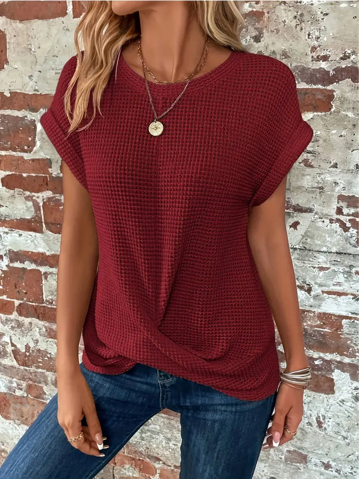 Juliette - Dames Casual T-Shirt met Korte Mouwen