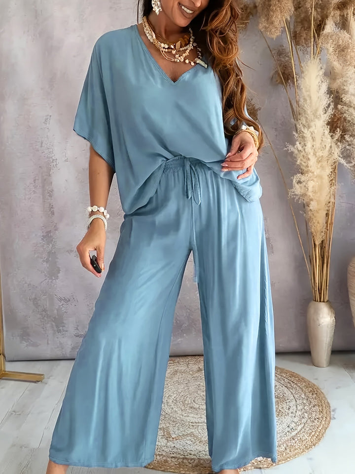 Yara - Dames Casual Set - Tweedelige Outfit voor Ontspannen Stijl