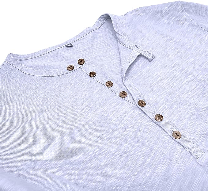 Leonard | Lichtgewicht ademend katoenen shirt voor heren met relaxed fit