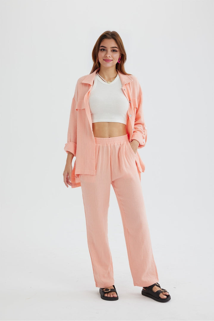 Daphne - Dames Zomerse Tweedelige Set - Frisse en Trendy Outfit