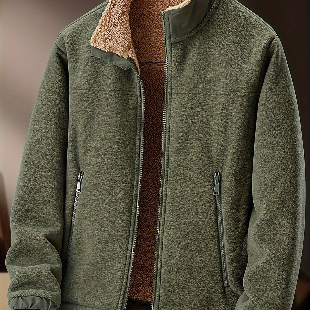 Tim | fleecevest met voering en rits voor heren