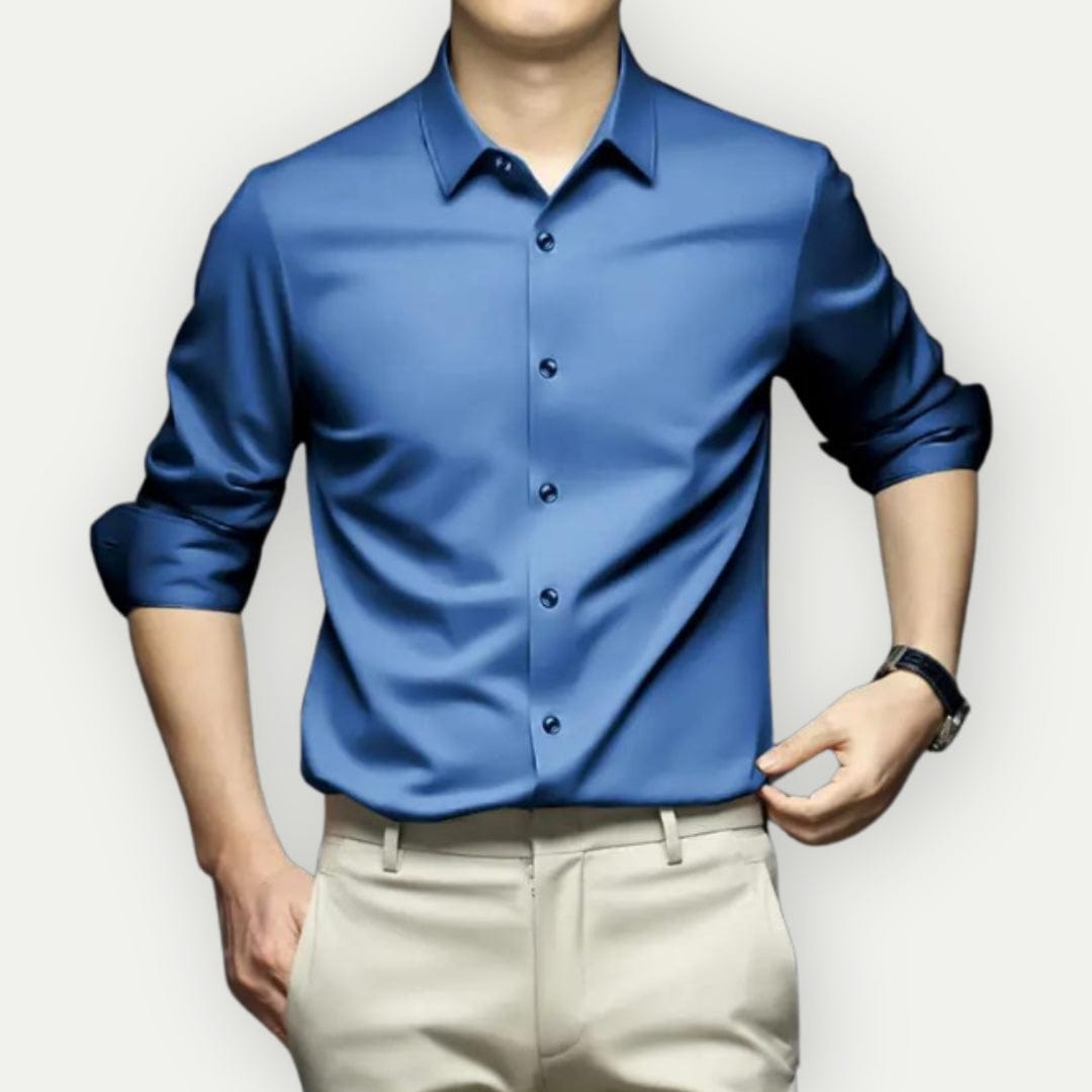 Heren overhemd slim fit – Kreukvrij, stijlvol en veelzijdig voor elke gelegenheid