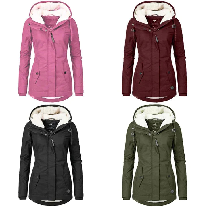 Mia - Lange Winterjas voor Dames - Perfect voor de Winterse Koude