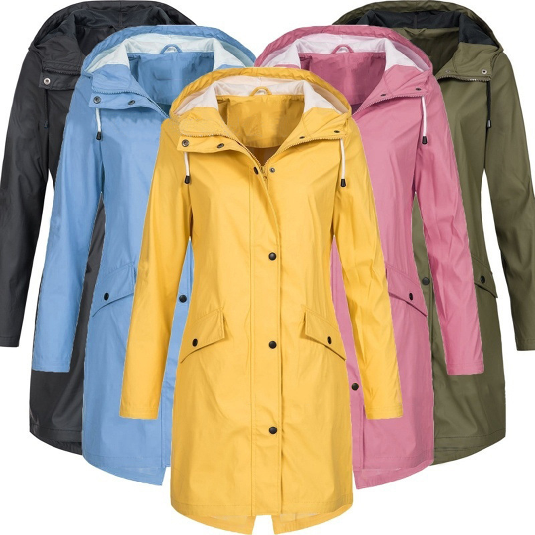 Elise - Elegante Regenjas voor Dames - Stijl en Bescherming tegen de Regen