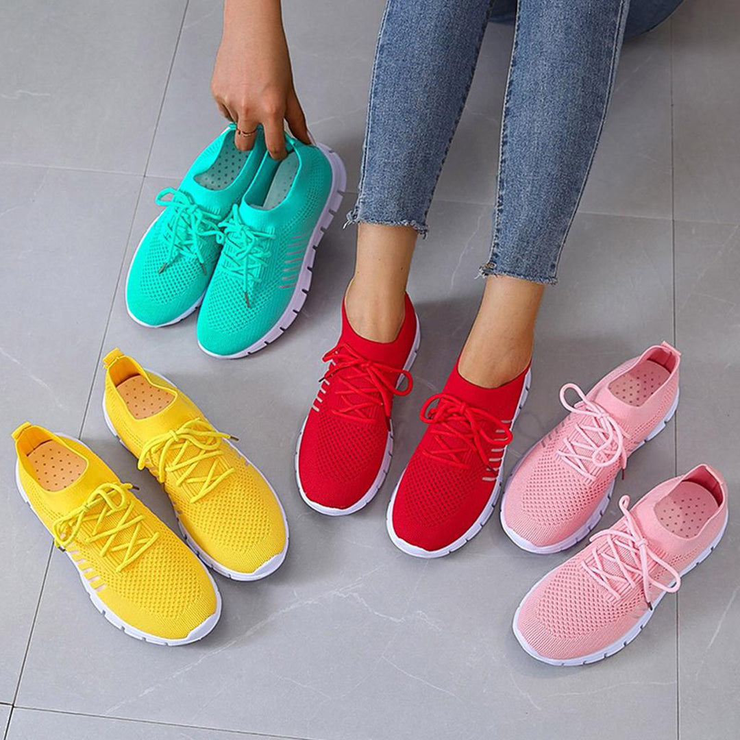 Alzbeta | Lichtgewicht ademende mesh summer sneakers voor dames met flexibele antislipzool