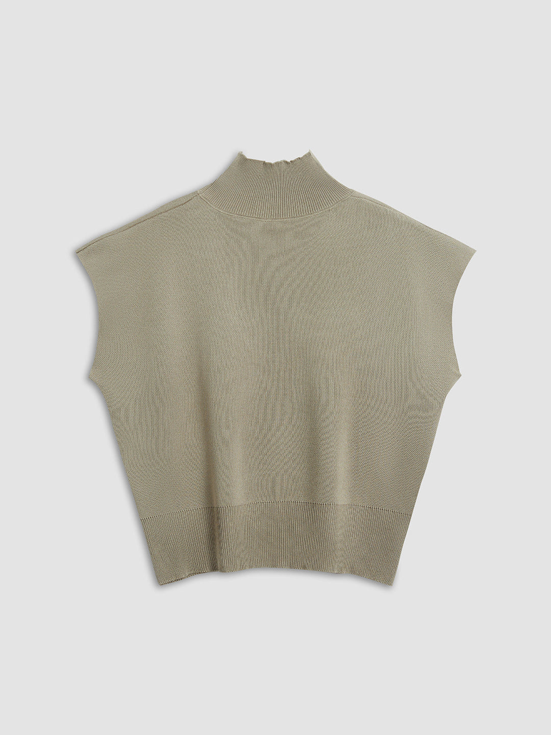Comfortabele Effen Trui Gilet