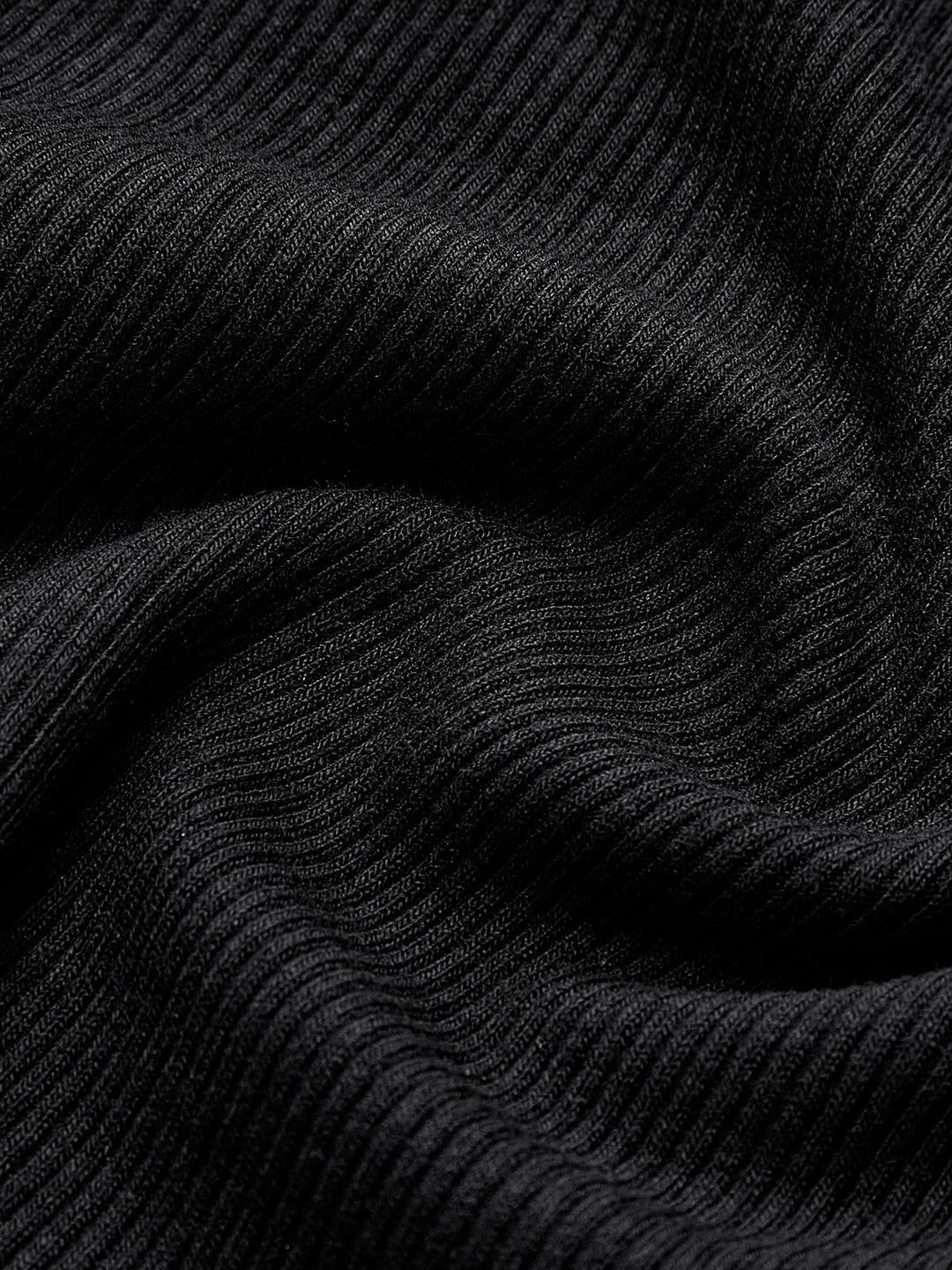 Basic Top met Piping-detail en Lange Mouwen