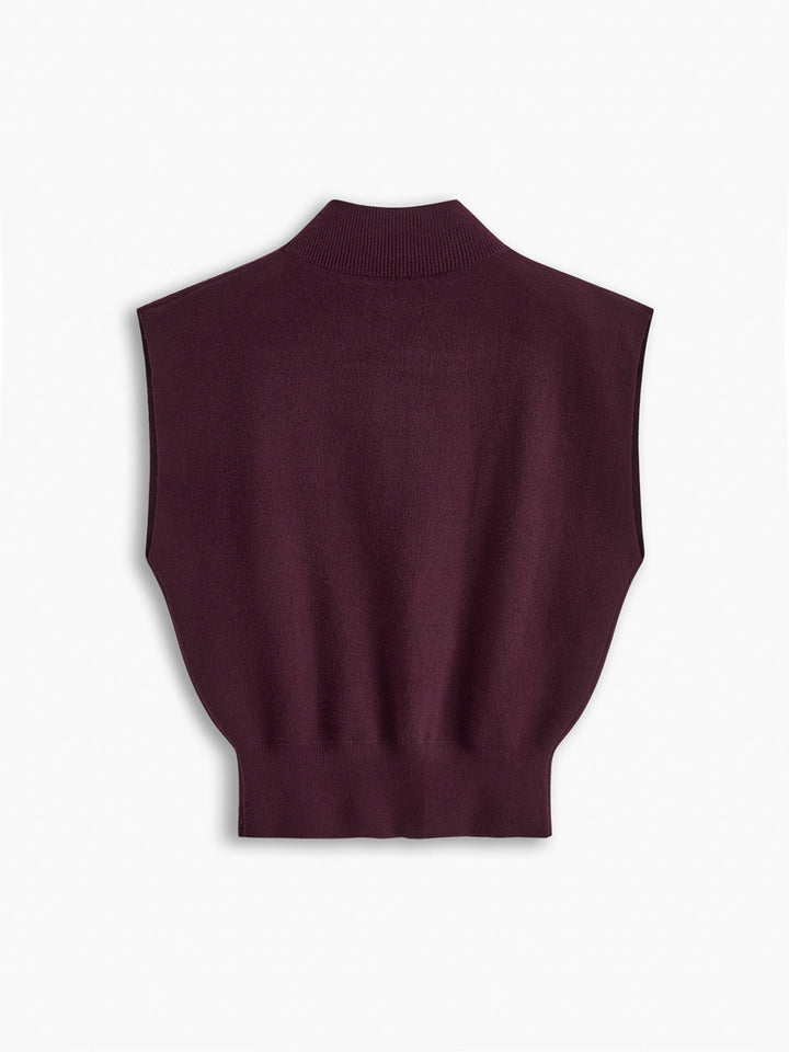 Comfortabele Effen Trui Gilet