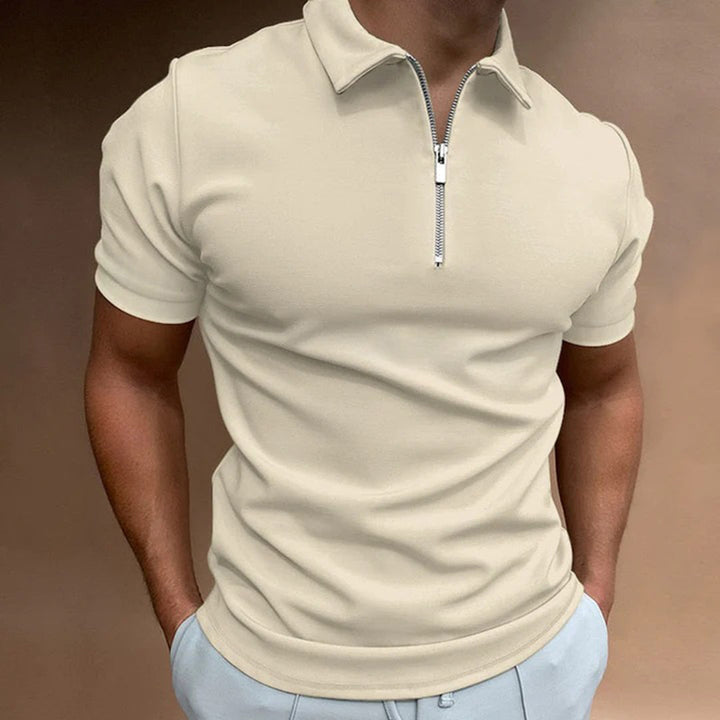 Heren polo met ritssluiting – Verzorgde uitstraling en moeiteloos comfort in één ontwerp