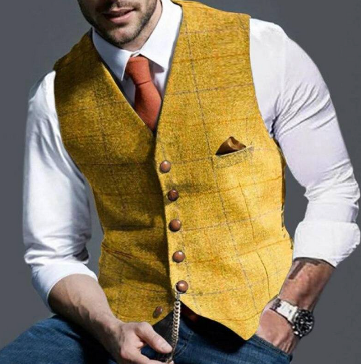 Henrik | Herfst gilet voor heren