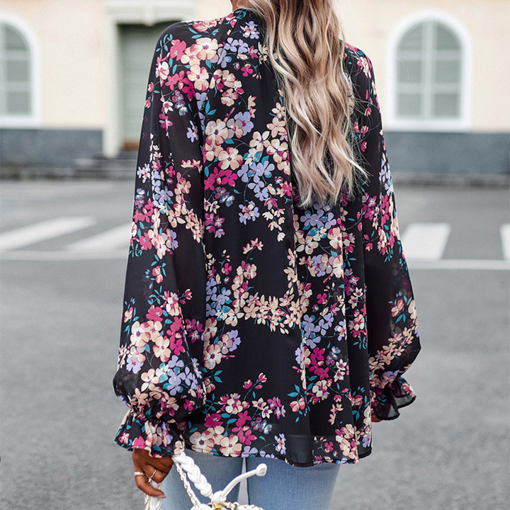 Jasmijn - Dames Blouse - Gebloemd Design voor een Speelse Look