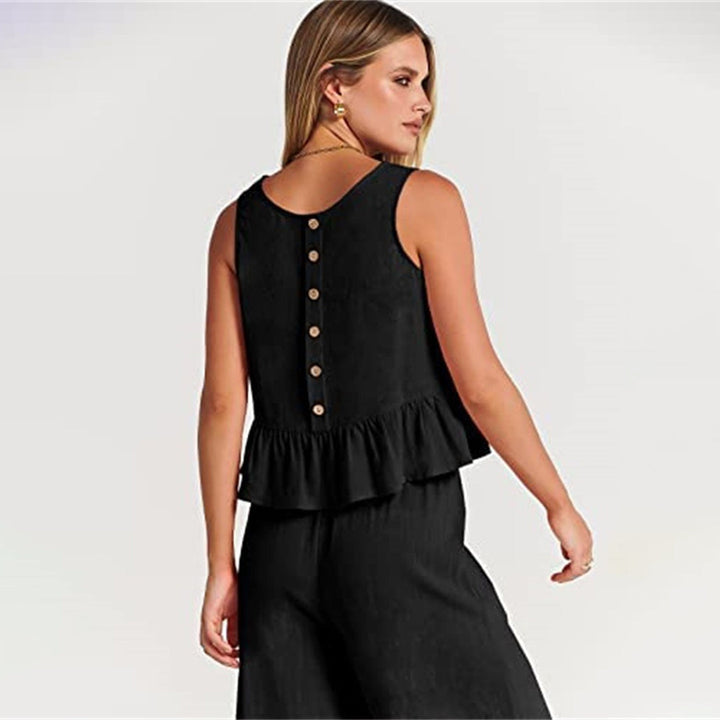 Elvira - Dames Stijlvolle Tweedelige Set - Elegante Outfit voor Diverse Gelegenheden
