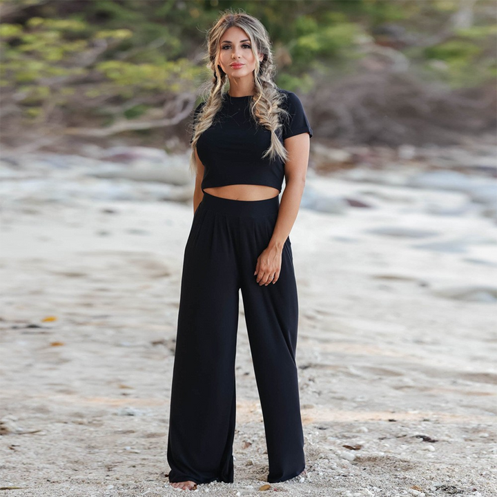Isaline - Dames Top en Broek Set - Veelzijdige en Comfortabele Combinatie