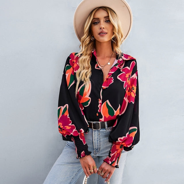 Eveline - Dames Oversized Blouse - Comfortabele Pasvorm