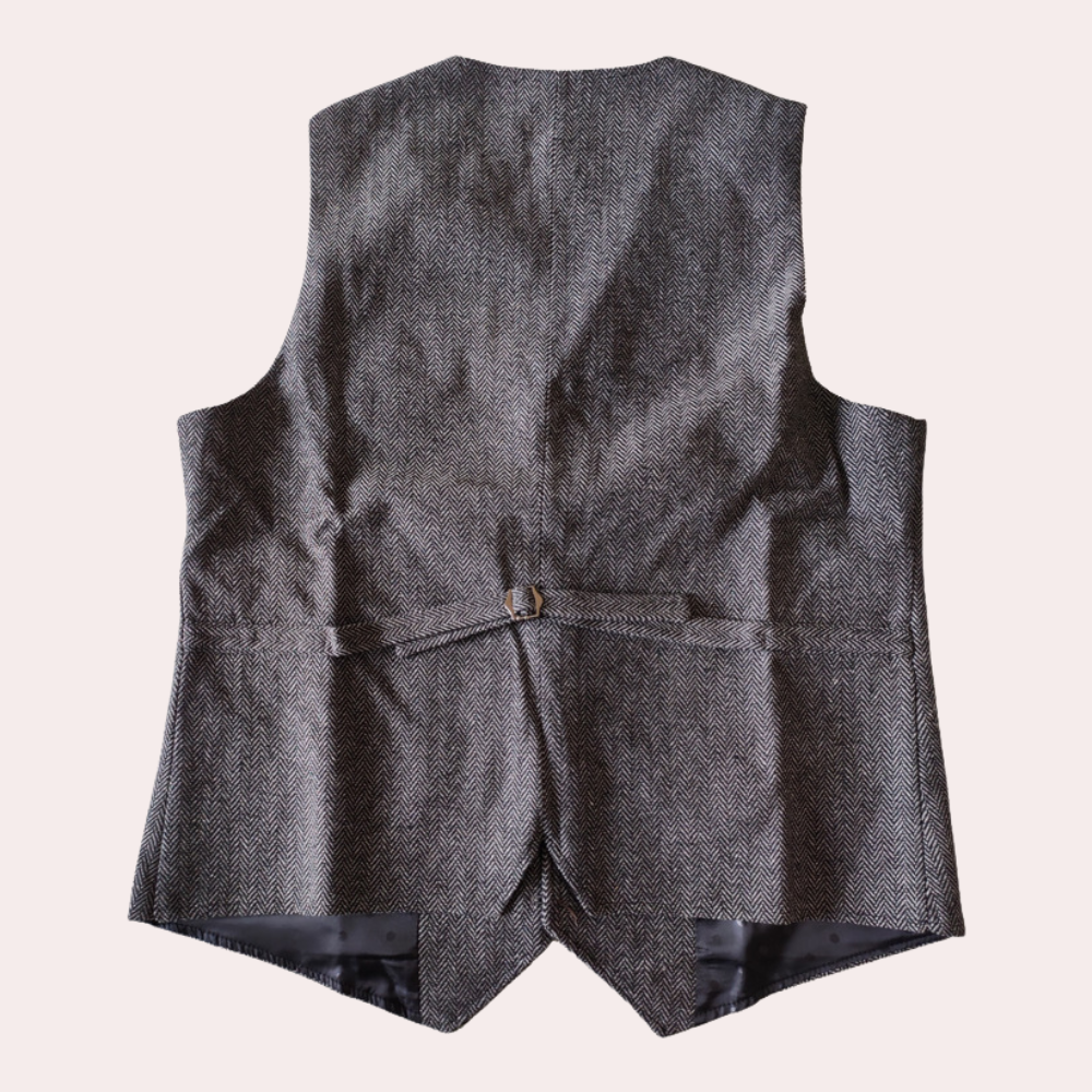 Hugo | Comfortabel wolmix herfst gilet voor heren met tijdloos elegant design
