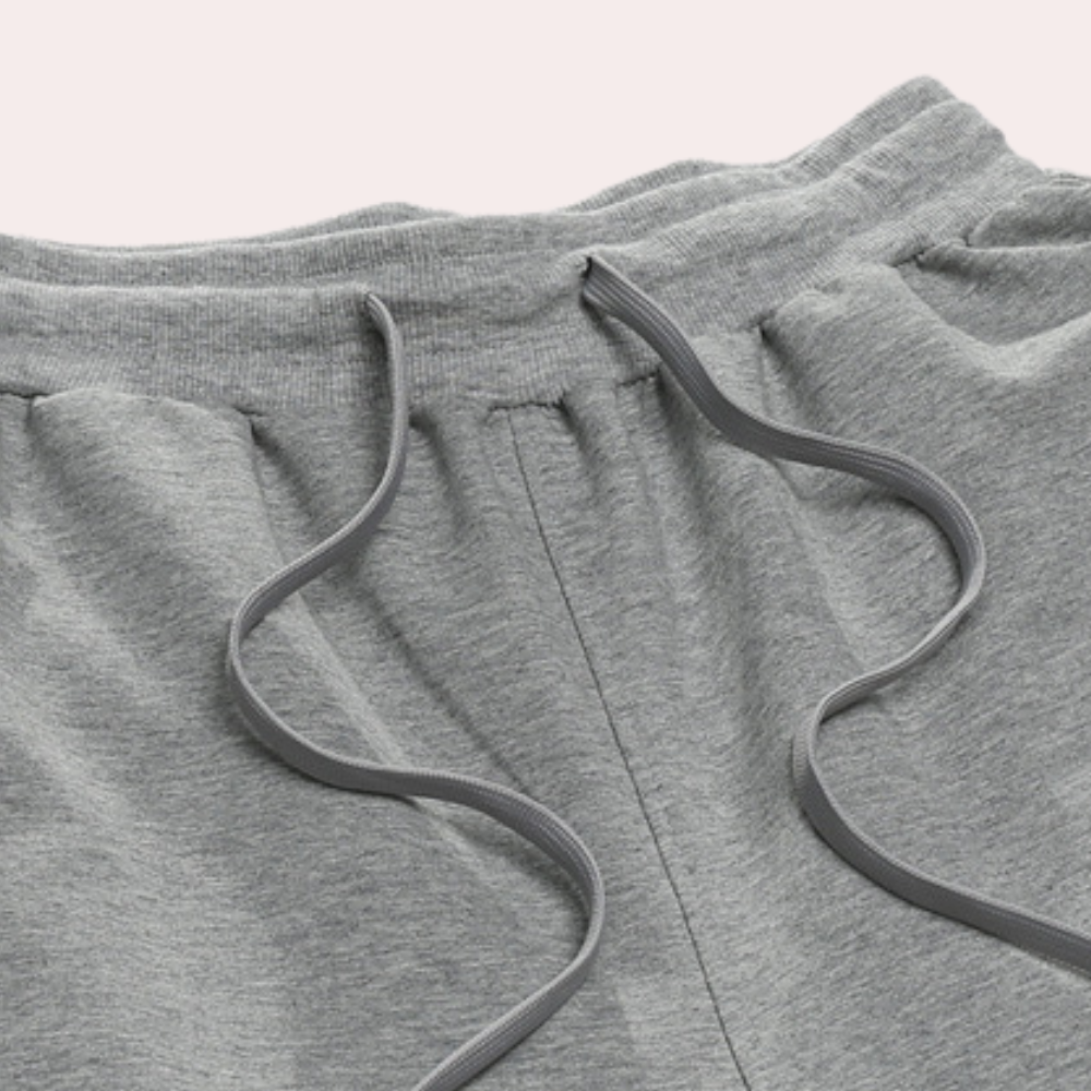 Lars | Comfortabele ademende katoen herfst joggingbroek voor heren met moderne pasvorm