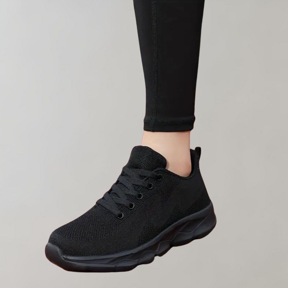 Lina | Lichtgewicht ademende stof sneakers voor dames met sportieve look