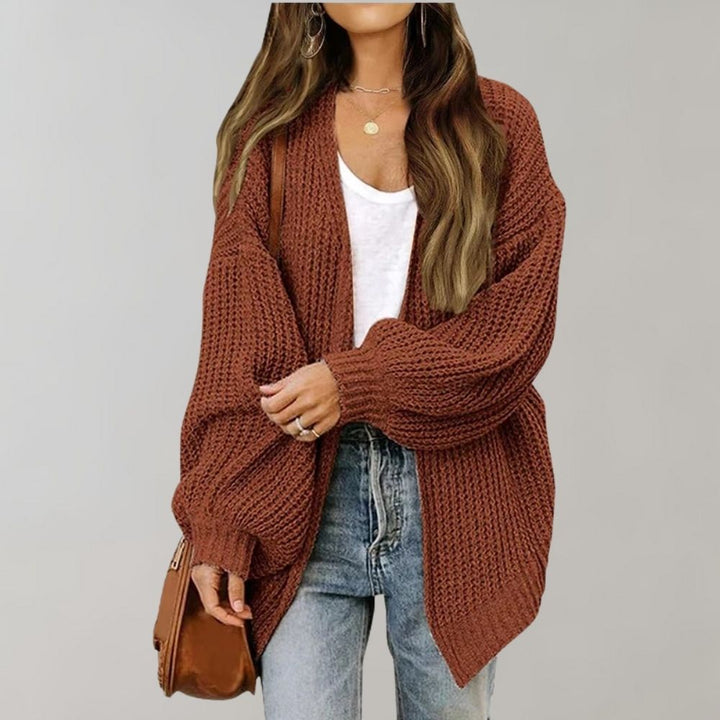 Elena - Casual Gebreid Damesvest met Stijlvol Design