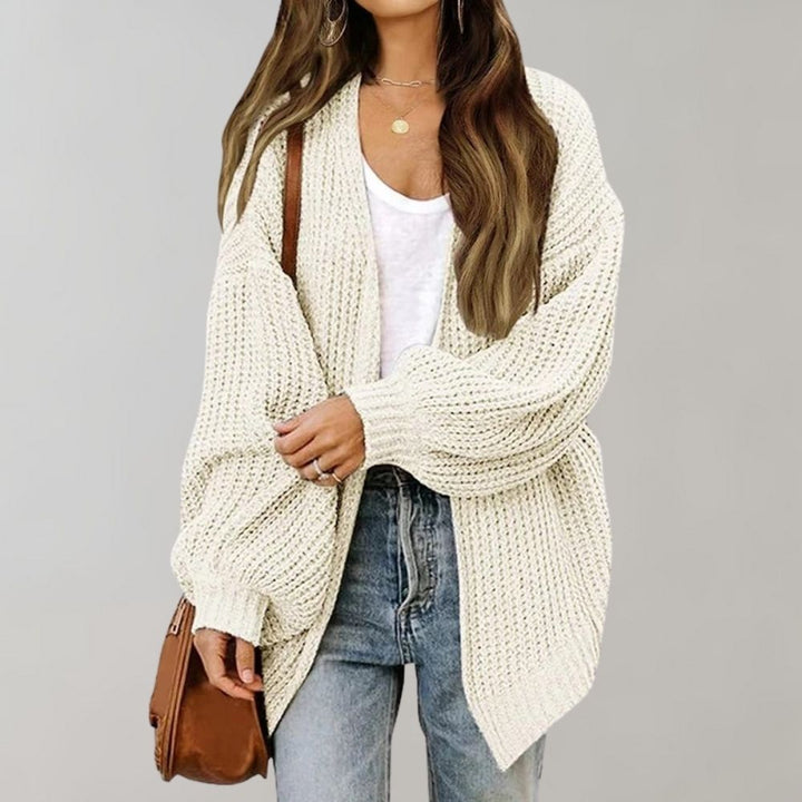 Elena - Casual Gebreid Damesvest met Stijlvol Design