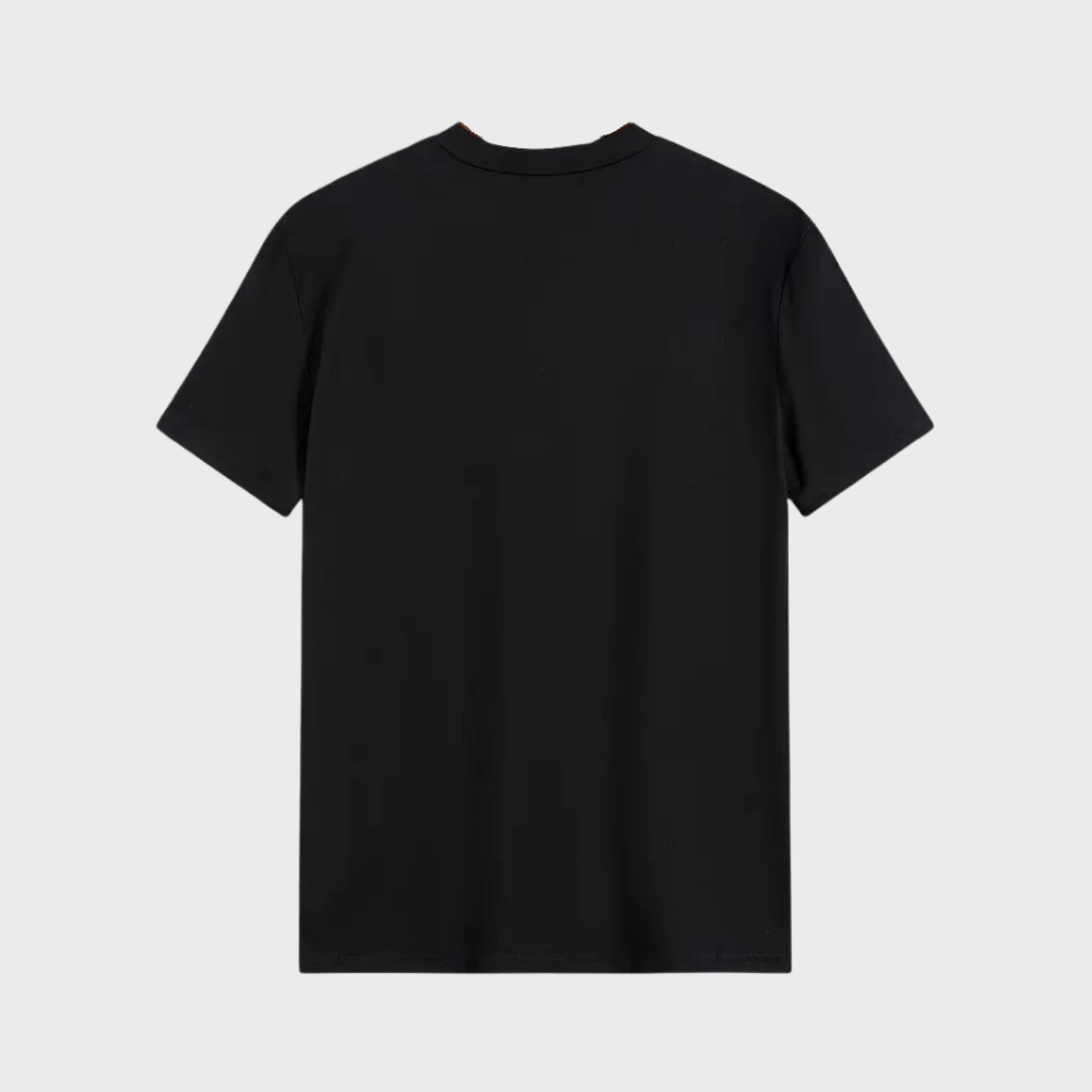 Jayden | Comfortabel ademend katoen zomershirt voor heren met minimalistische tekstprint