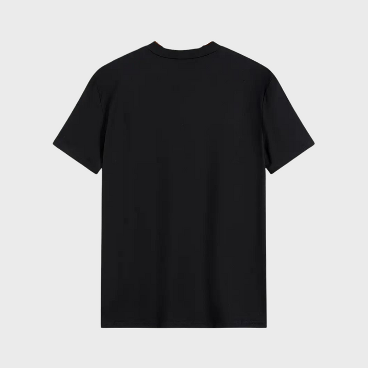 Jayden | Comfortabel ademend katoen zomershirt voor heren met minimalistische tekstprint