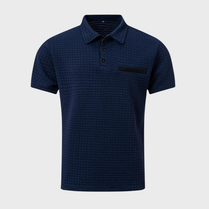 Heren polo met klassieke kraag – Tijdloze stijl met moderne pasvorm voor elke gelegenheid