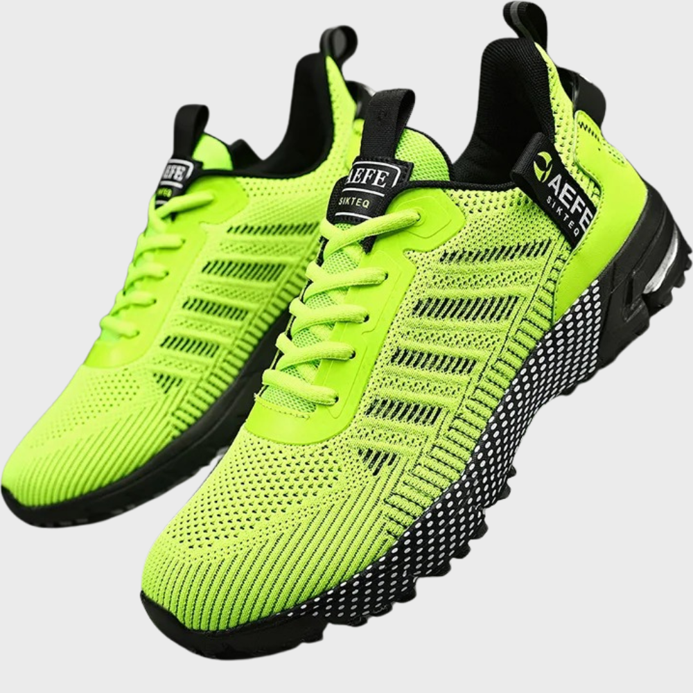 Hektor | Lichtgewicht ademende mesh herfstsneakers voor heren met sportieve structuurzool