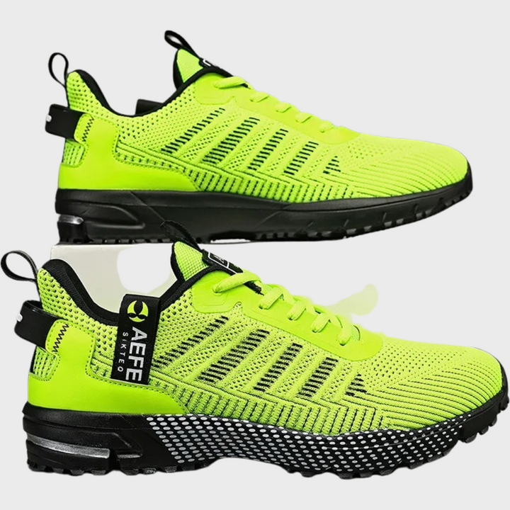 Hektor | Lichtgewicht ademende mesh herfstsneakers voor heren met sportieve structuurzool