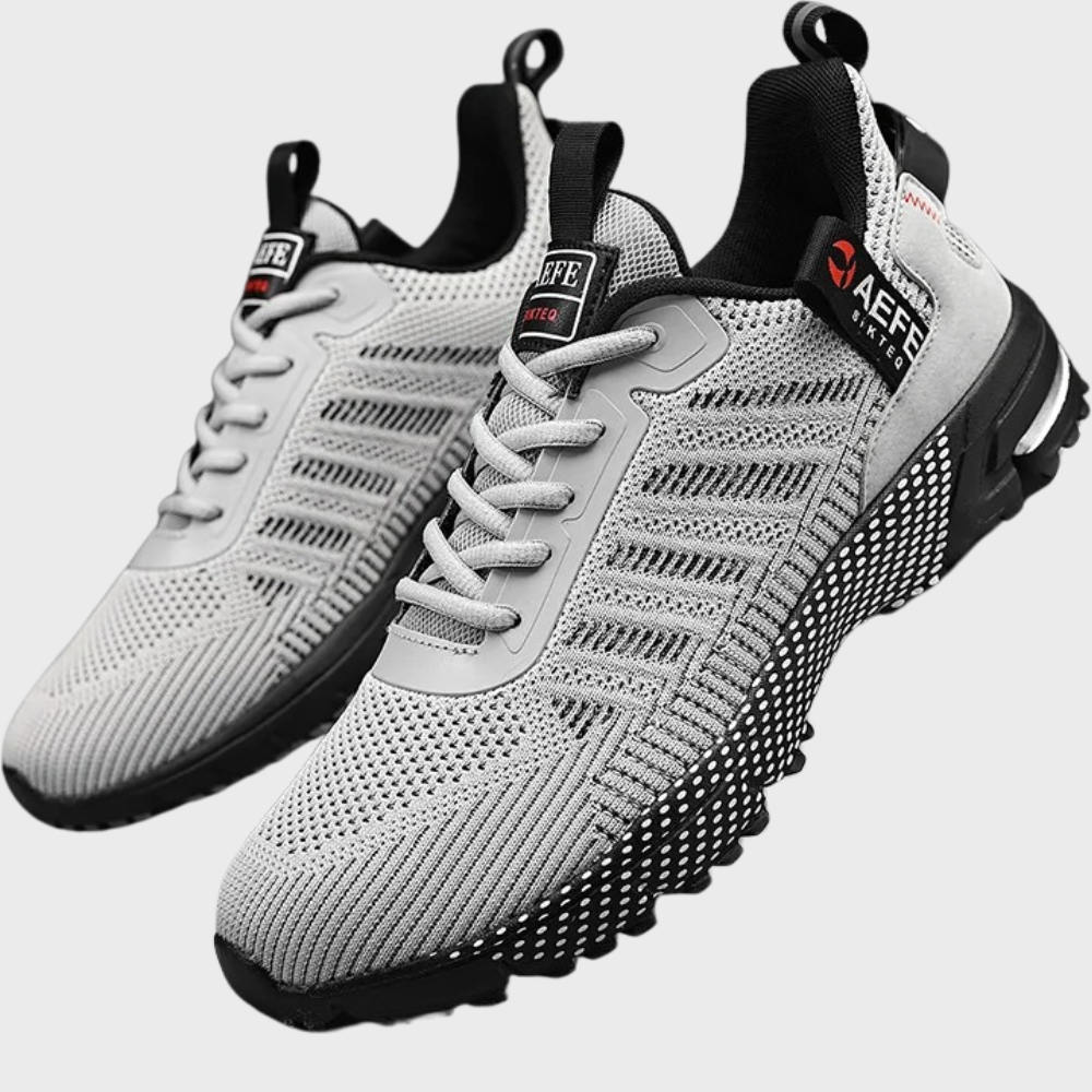 Hektor | Lichtgewicht ademende mesh herfstsneakers voor heren met sportieve structuurzool