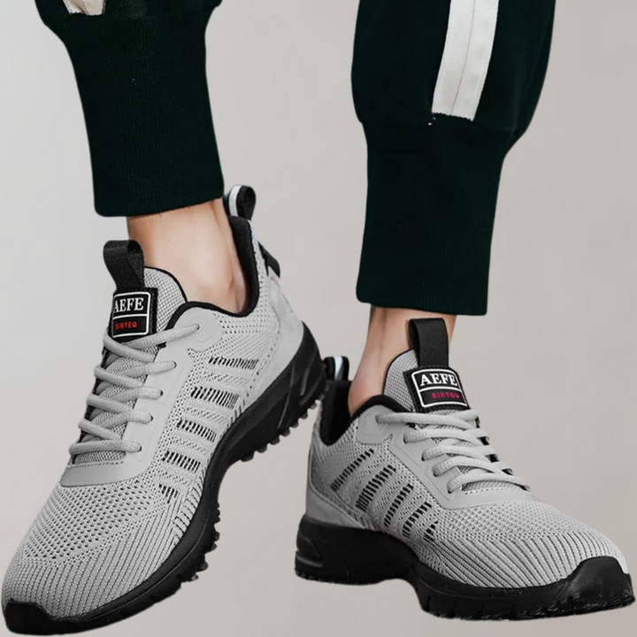 Hektor | Lichtgewicht ademende mesh herfstsneakers voor heren met sportieve structuurzool