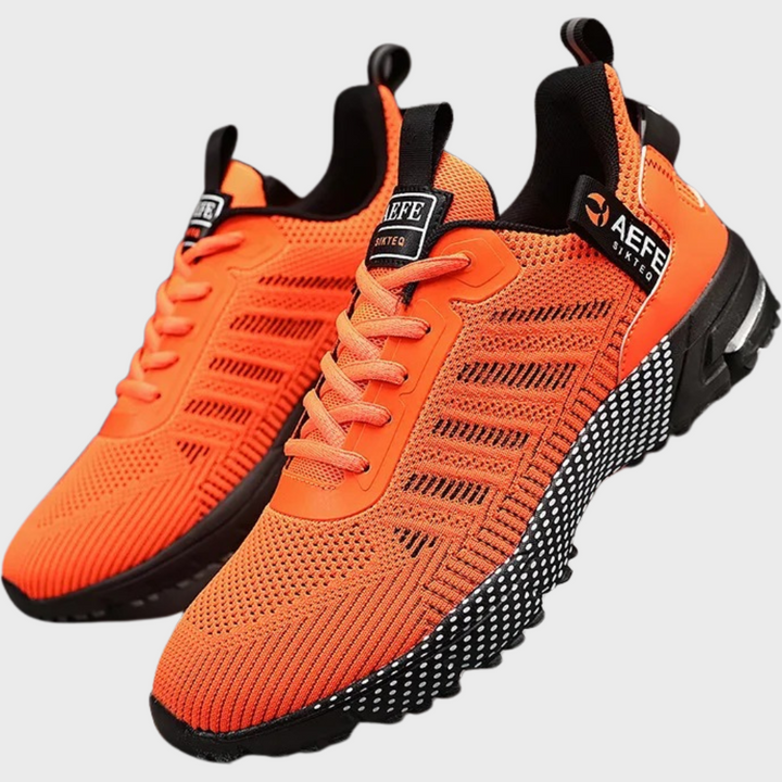 Hektor | Lichtgewicht ademende mesh herfstsneakers voor heren met sportieve structuurzool