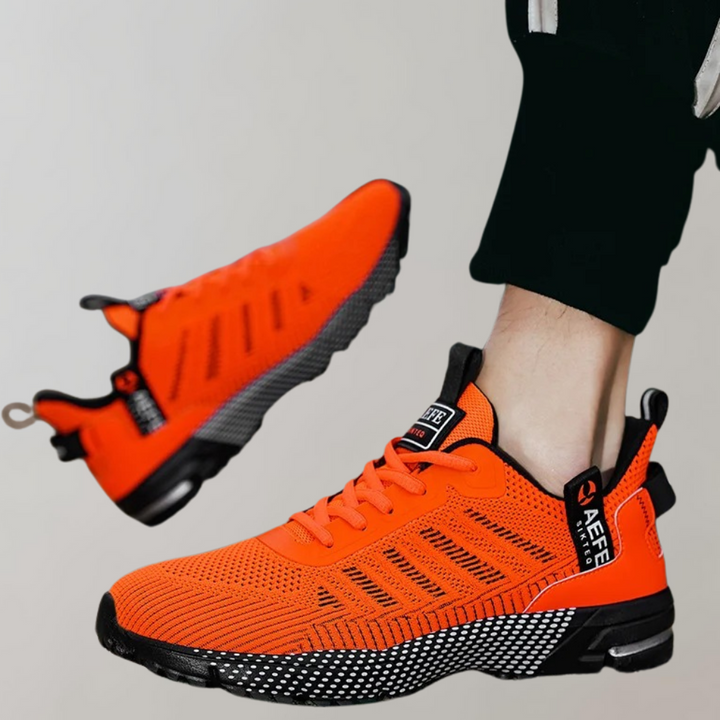 Hektor | Lichtgewicht ademende mesh herfstsneakers voor heren met sportieve structuurzool