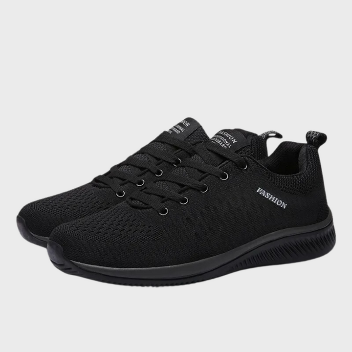 Kornelius | Lichtgewicht ademende mesh herfstsneakers voor heren met minimalistisch sportdesign