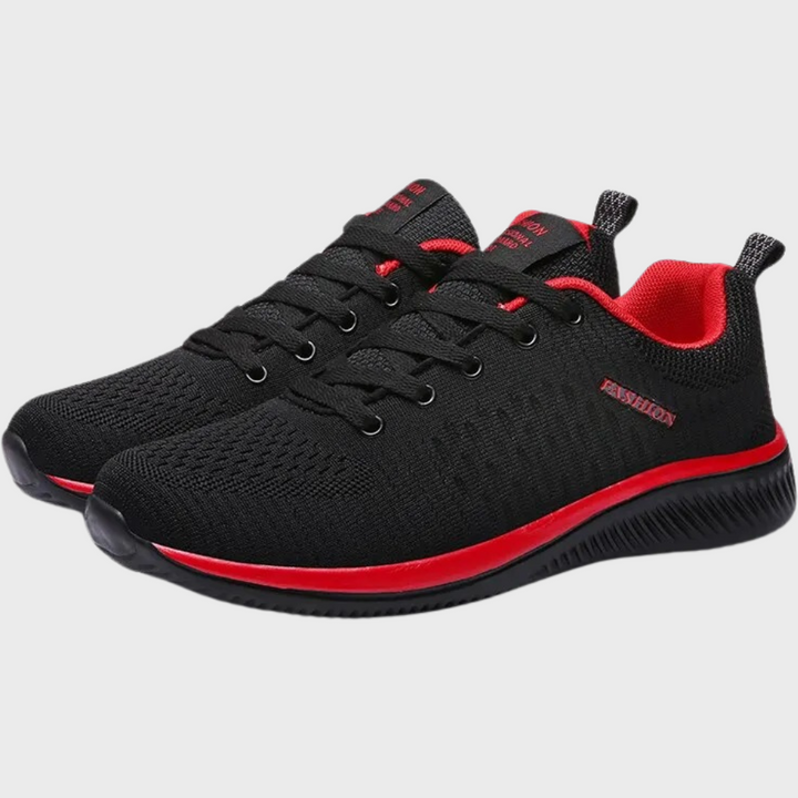 Kornelius | Lichtgewicht ademende mesh herfstsneakers voor heren met minimalistisch sportdesign