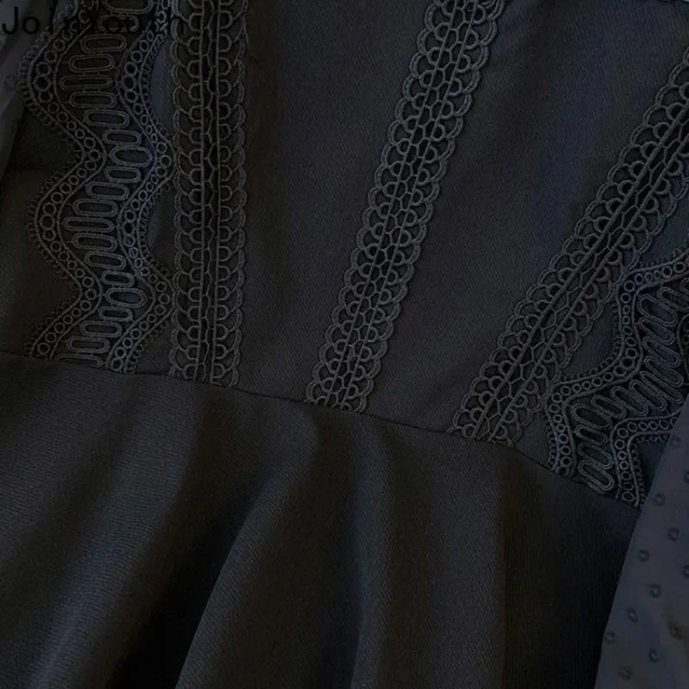 Florence - Dames Blouse - Zwarte Kanten Details voor een Chique Look