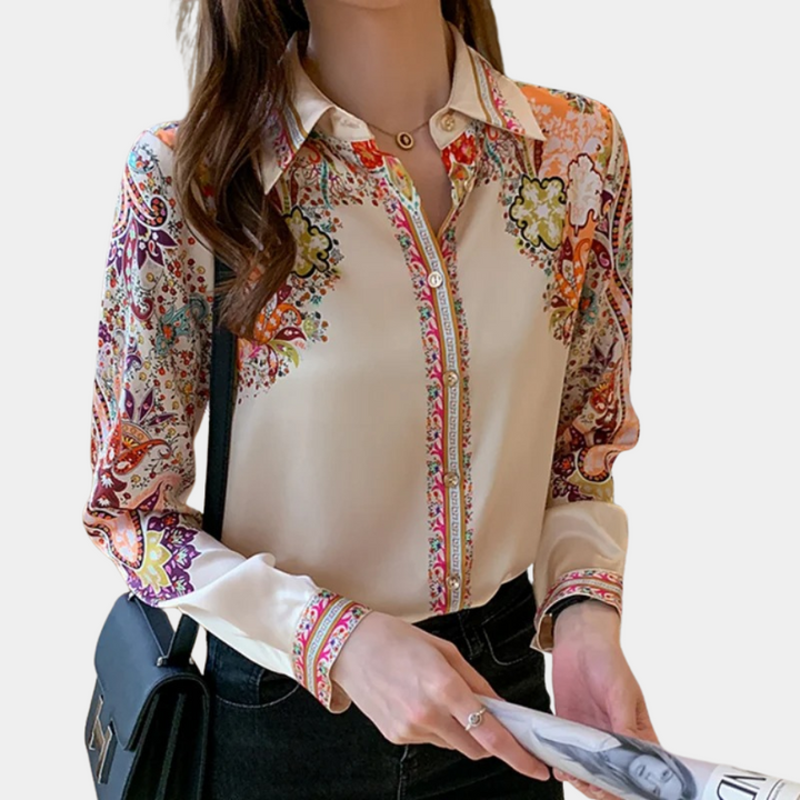 Camille - Dames Blouse - Tijdloos Design voor Elke Gelegenheid