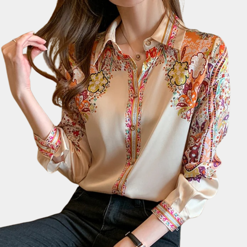 Camille - Dames Blouse - Tijdloos Design voor Elke Gelegenheid