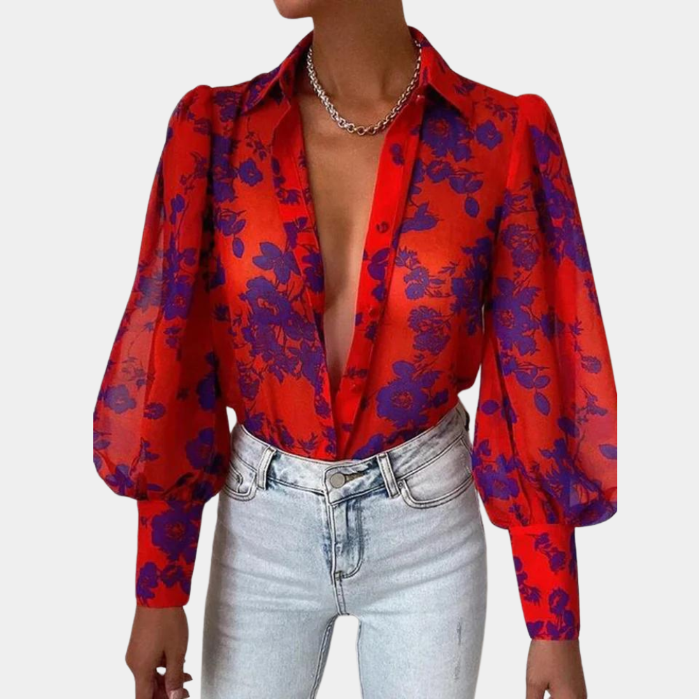 Manon - Dames Blouse - Stijlvol en Geschikt voor Elke Gelegenheid