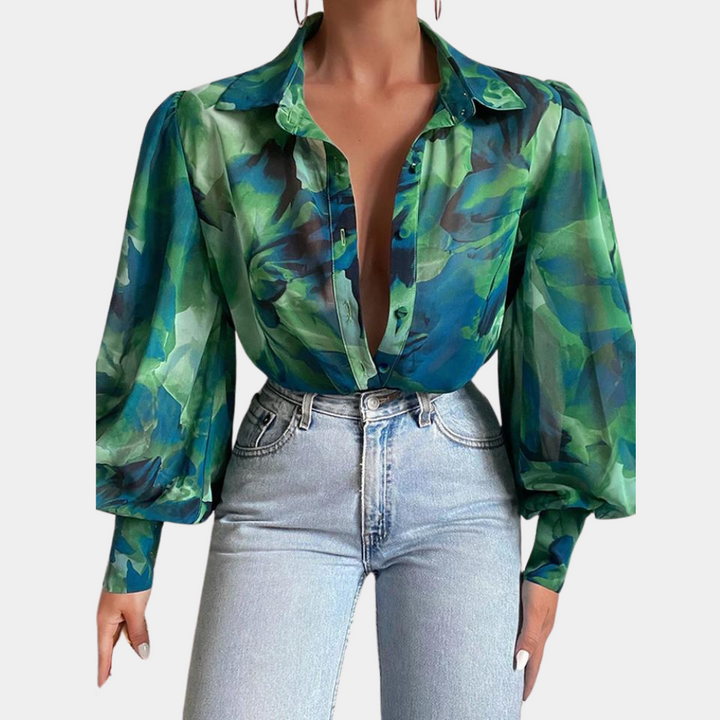 Manon - Dames Blouse - Stijlvol en Geschikt voor Elke Gelegenheid
