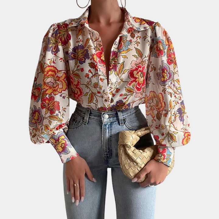Manon - Dames Blouse - Stijlvol en Geschikt voor Elke Gelegenheid
