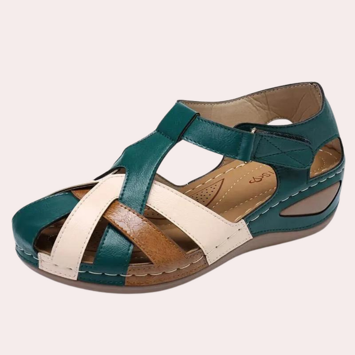 Trendy comfort sandalen met sleehak – stijlvol en moeiteloos comfortabel