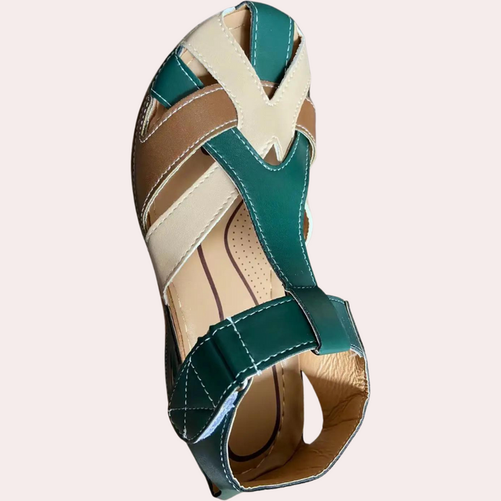 Trendy comfort sandalen met sleehak – stijlvol en moeiteloos comfortabel