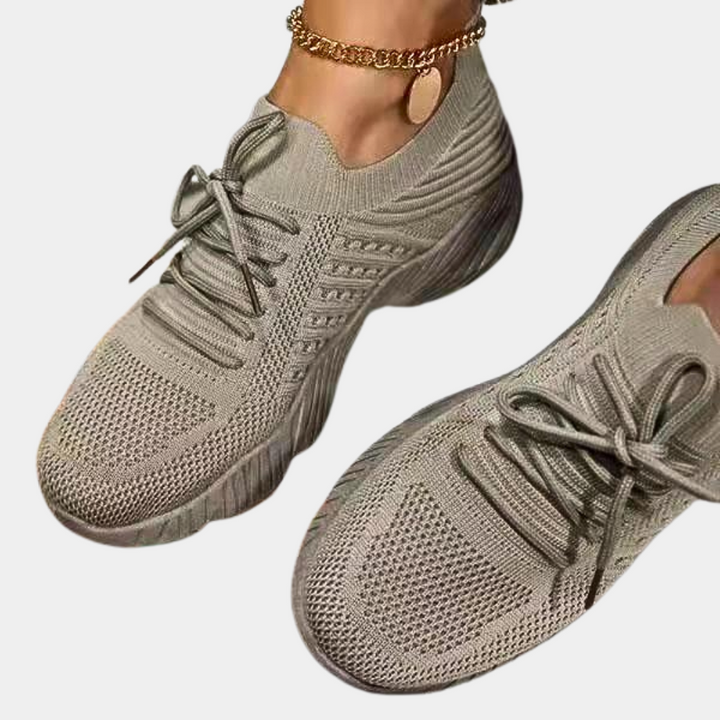 Priscilla | Lichtgewicht ademende mesh sneakers voor dames met flexibele antislipzool
