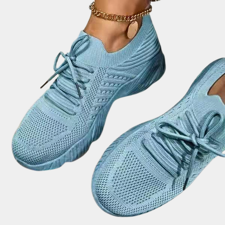 Priscilla | Lichtgewicht ademende mesh sneakers voor dames met flexibele antislipzool