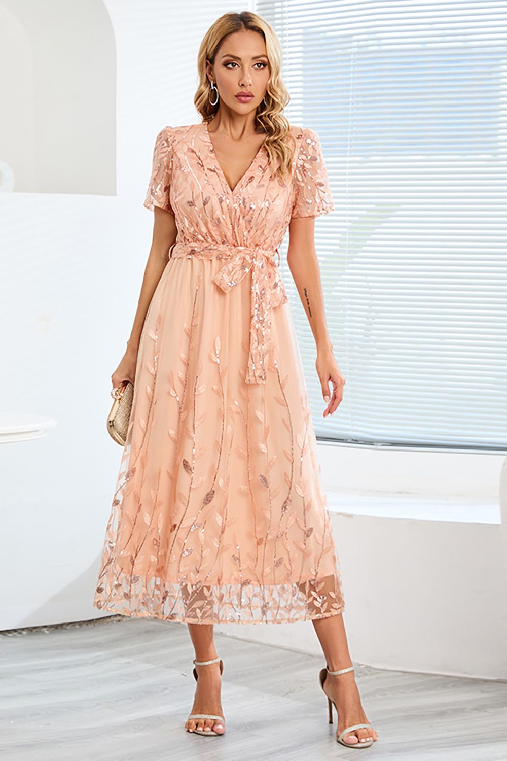 Mireille - Dames Formele Zomer Maxi Jurk