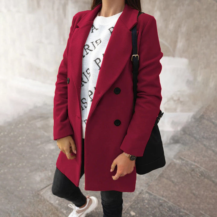 Zaar - Lange Winterjas voor Dames - Stijl en Warmte voor de Koude Maanden