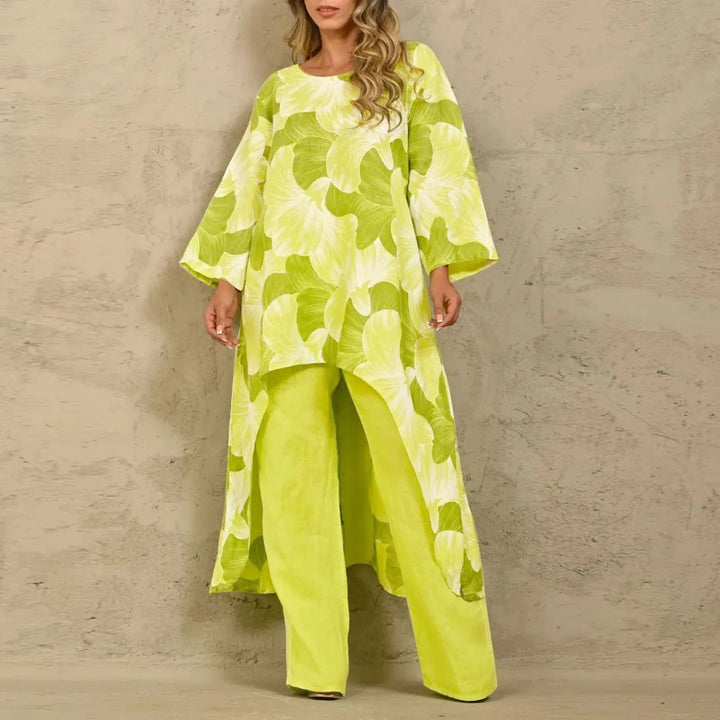 Esmee - Dames Tweedelige Set - Modieuze en Comfortabele Combinatie