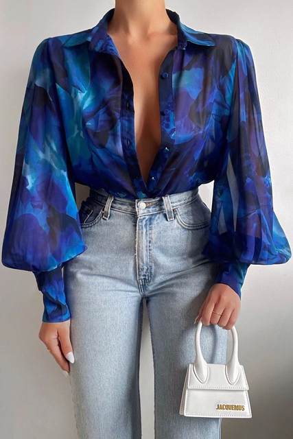 Juliette - Dames Blouse - Vrolijk Ontwerp voor een Frisse Look