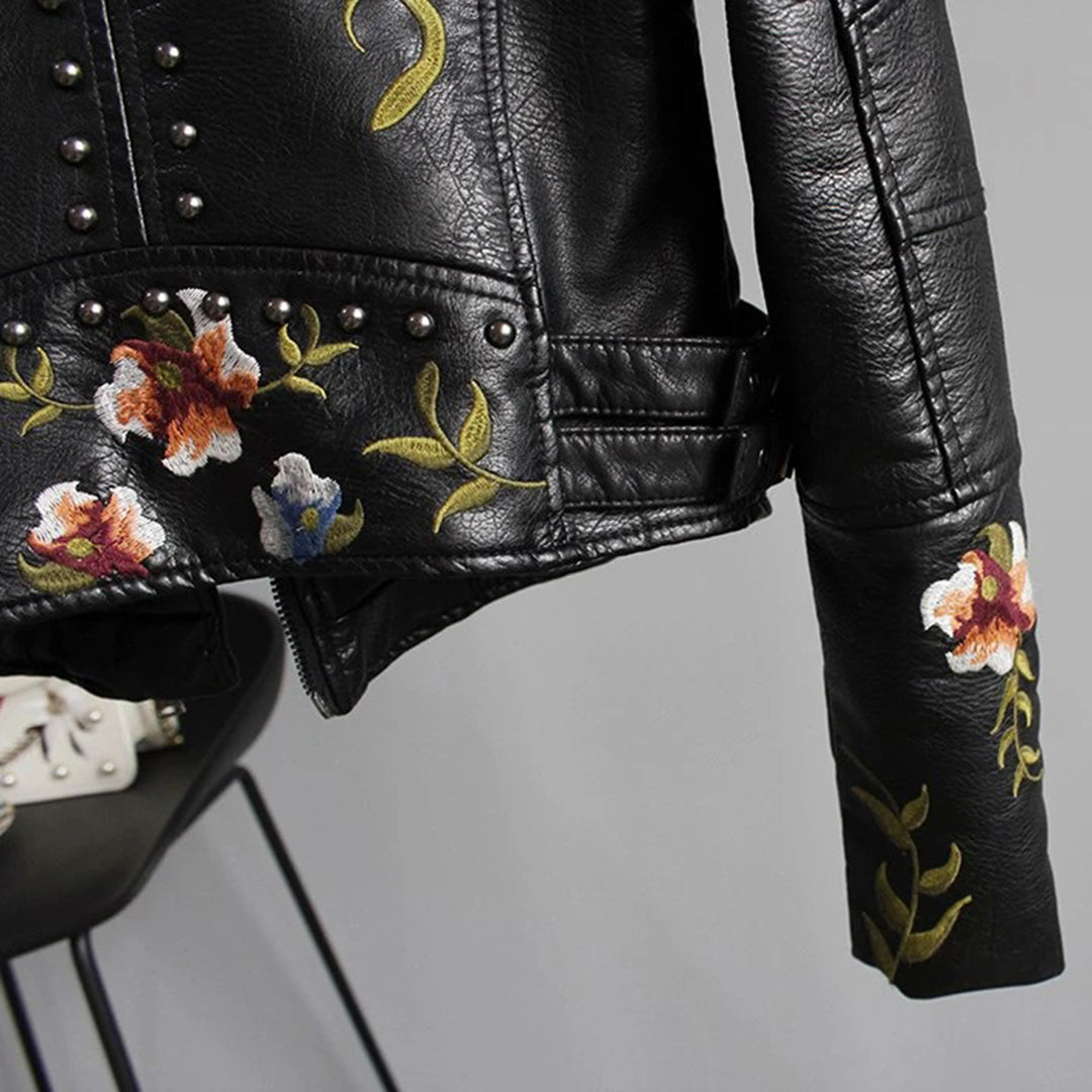 Olivia - Vrouwenjack met Bloemen - Elegant en Functioneel voor Elke Gelegenheid