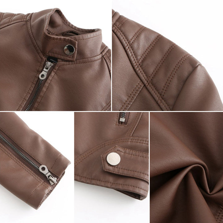 Soof - Stijlvolle Leren Jas voor Dames - Tijdloos en Elegant voor Elke Gelegenheid